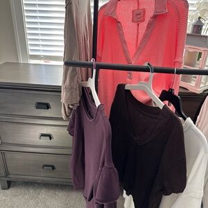 aerie tops lot size medium, and large